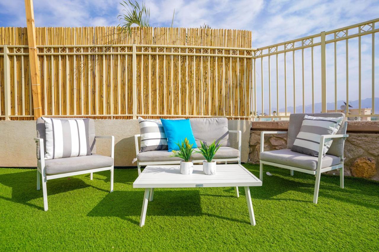 Yalarent Morning Star-Garden With Private Pool Lägenhet Eilat Exteriör bild