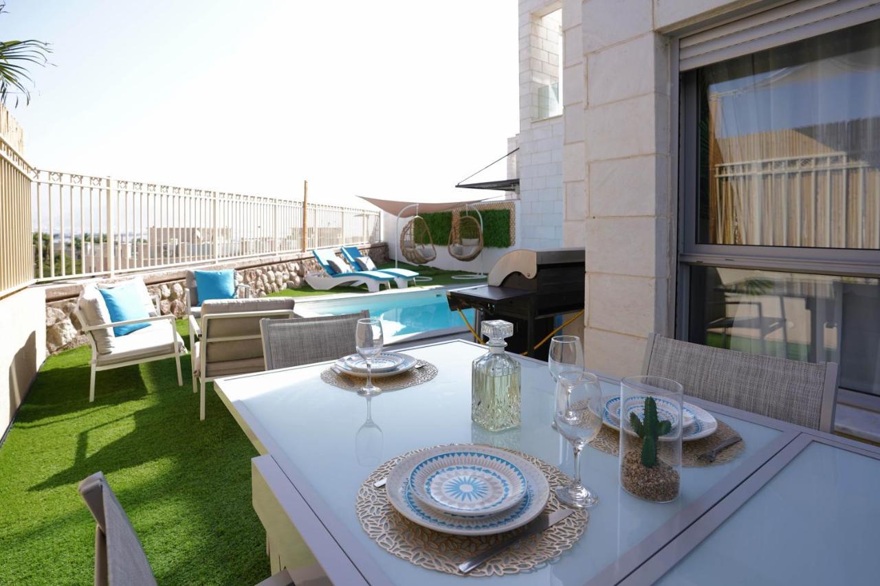 Yalarent Morning Star-Garden With Private Pool Lägenhet Eilat Exteriör bild